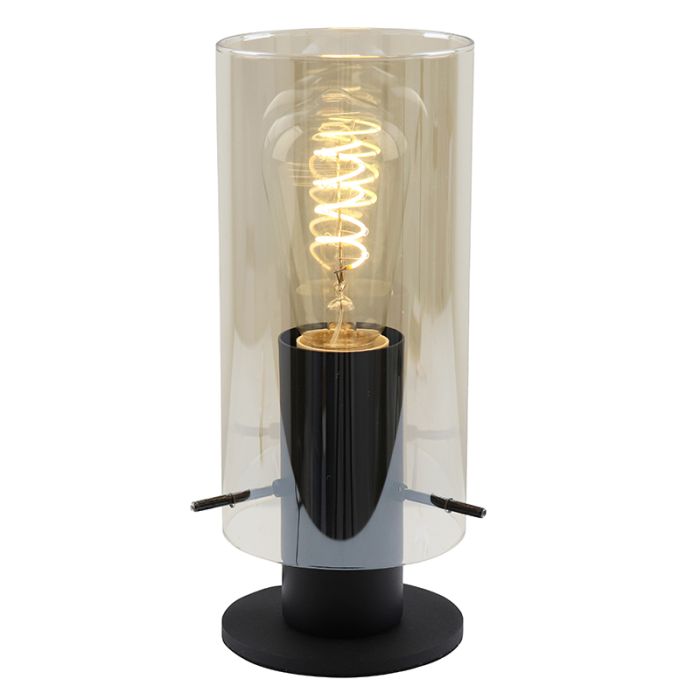 Design bordlampe rav, Dilaram, med brytare