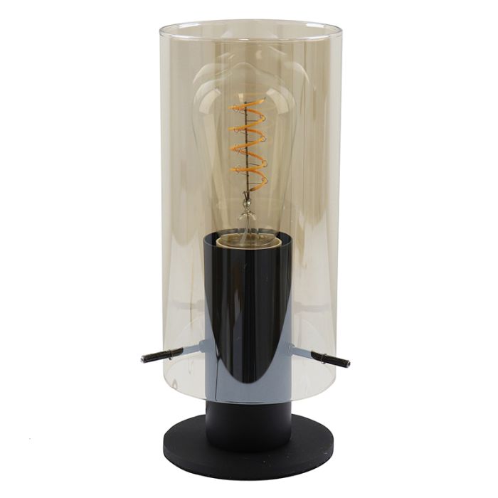 Design bordlampe rav, Dilaram, med brytare