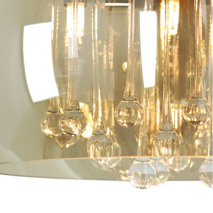 Design pendler lampe rav, Lorenzo