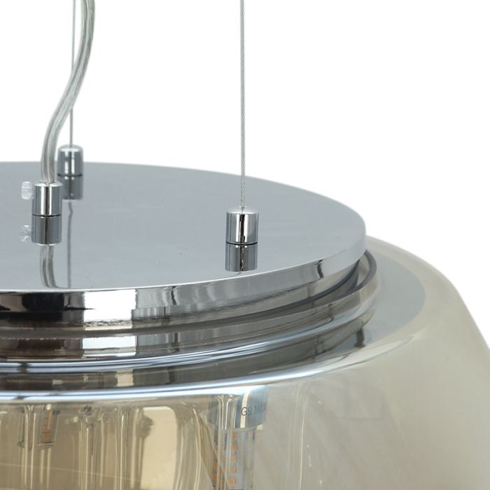 Design pendler lampe rav, Lorenzo