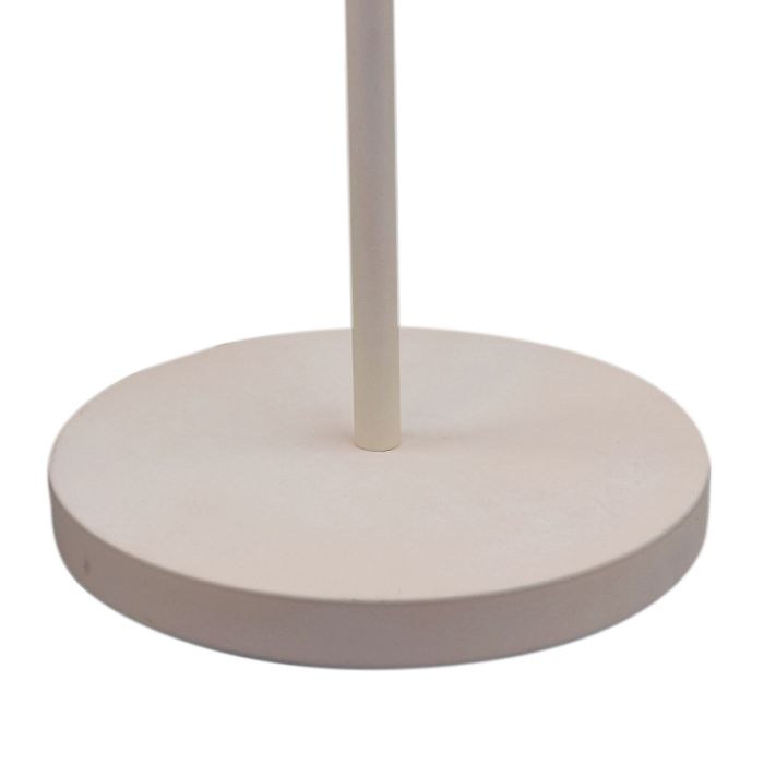 Modern gulv lampe beige, Carlos, med brytare