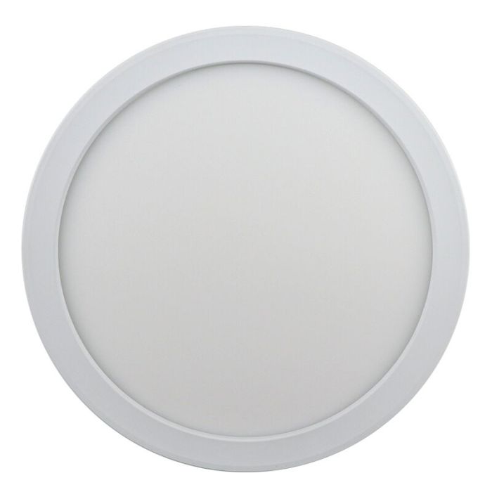 Plast loftlampe badeværelse hvid, Shivani, 8W, 3000K LED, IP44