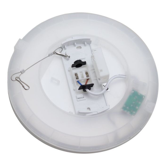Plast loftlampe badeværelse hvid, Shivani, 8W, 3000K LED, IP44