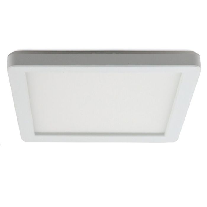 Plast loftlampe badeværelse hvid, Shivani, 15W, 3000K LED, IP44