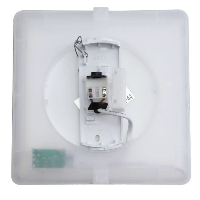 Plast loftlampe badeværelse hvid, Shivani, 15W, 3000K LED, IP44