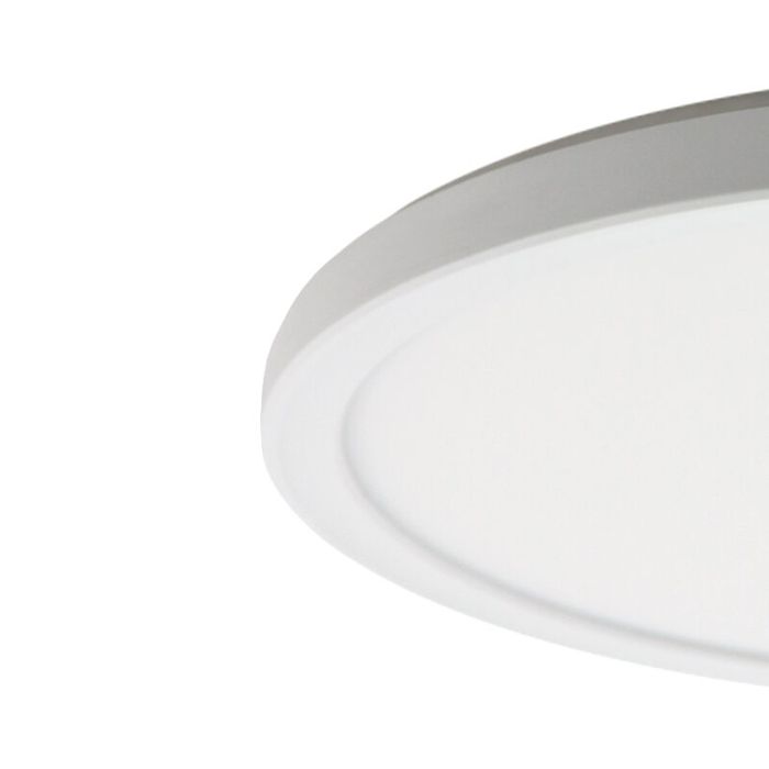 Plast plafond hvid, Shona, 18W, 3000K LED, 3 trins lysdæmper