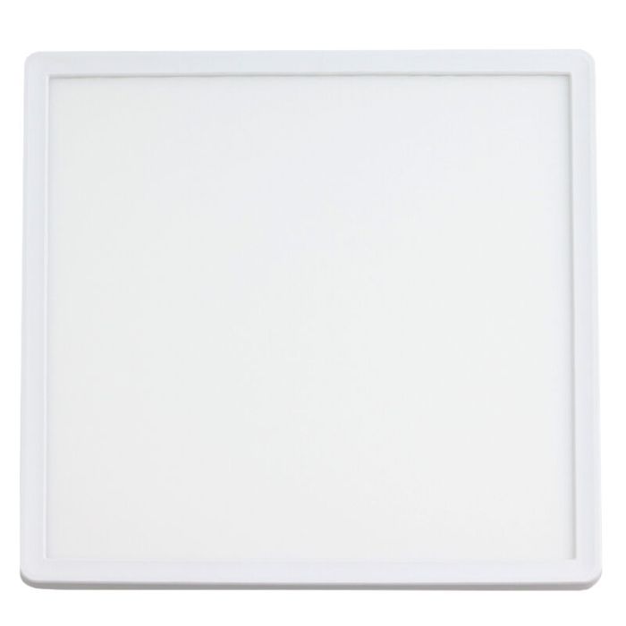 Plast plafond hvid, Shona, 18W, 3000K LED, 3 trins lysdæmper