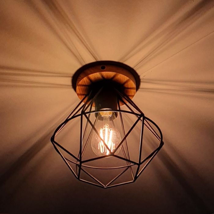 Træ plafond brun, Jochem