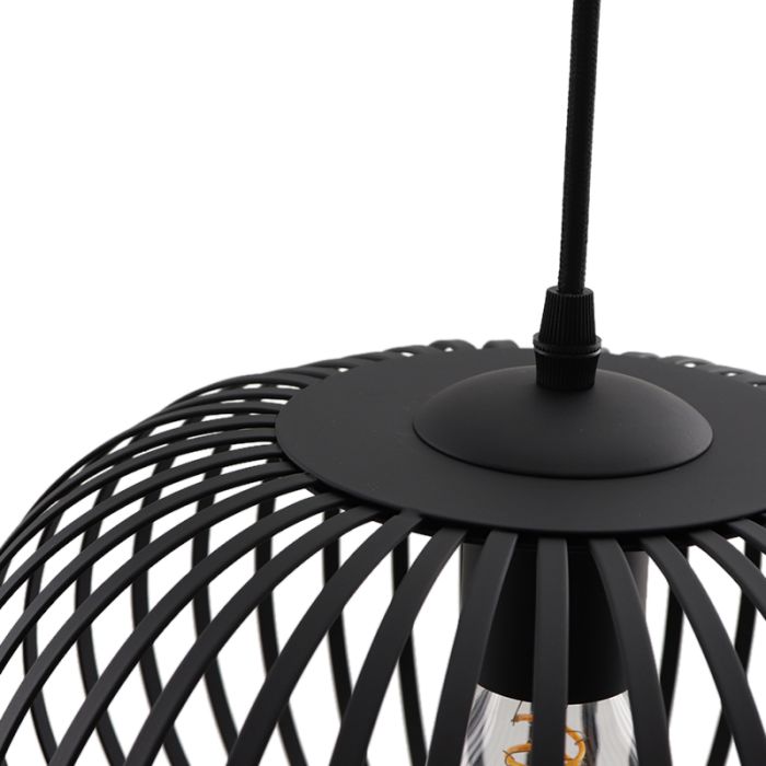 Industri pendler lampe sort, Lieve