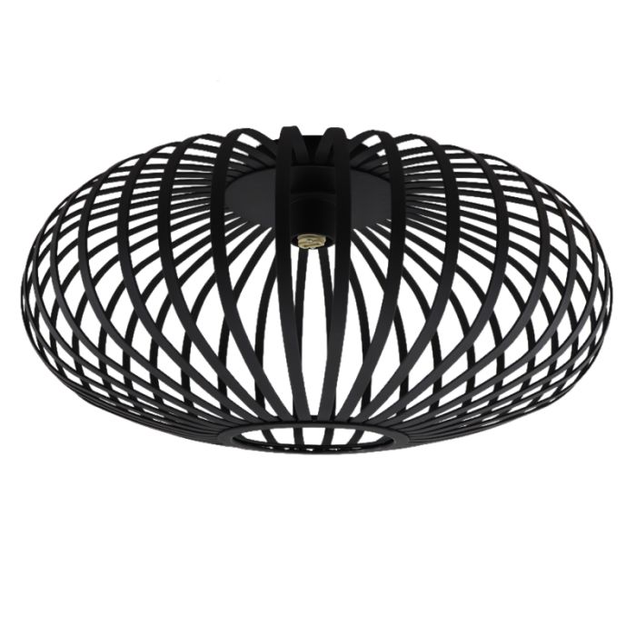 Industri loftlampe badeværelse sort, Lieve, IP44
