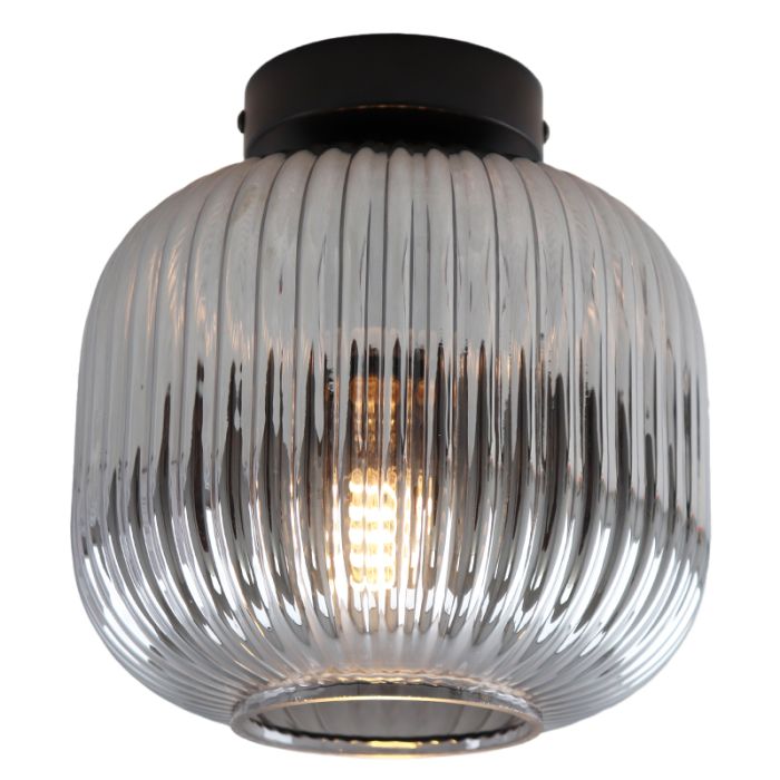 Retro loftlampe grå, Charlois