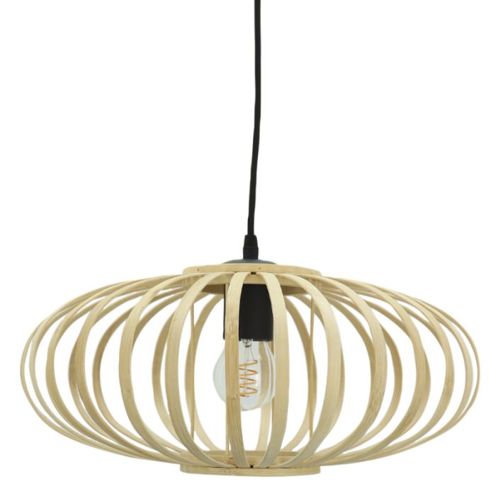 Bambus pendler lampe brun, Lieve