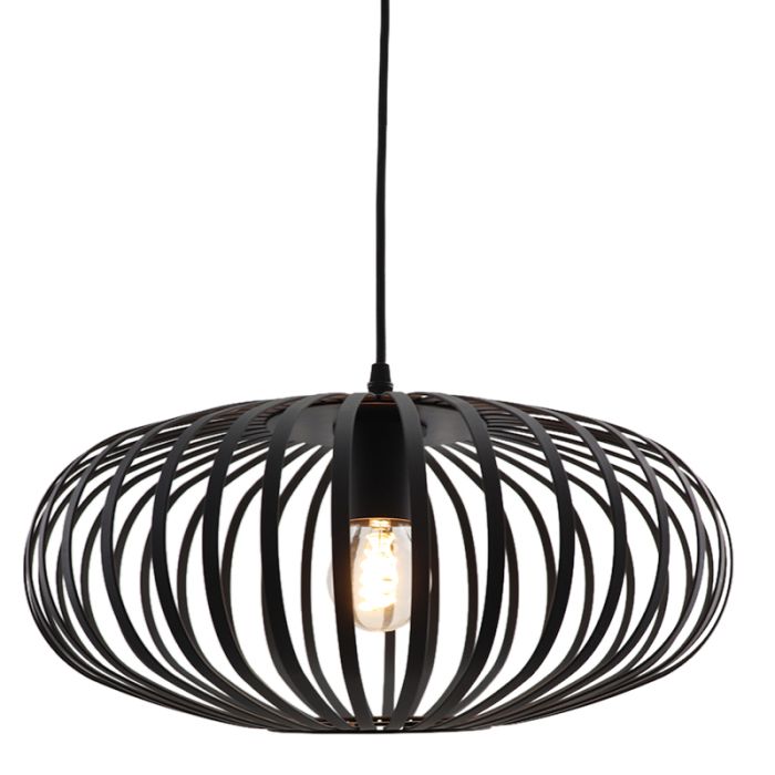 Industri pendler lampe sort, Lieve