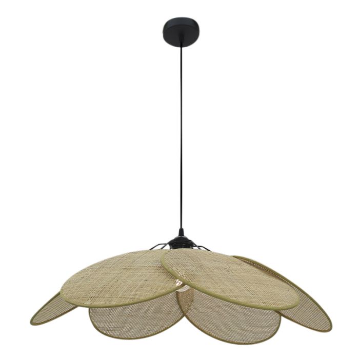 Rattan pendler lampe brun, Rowen