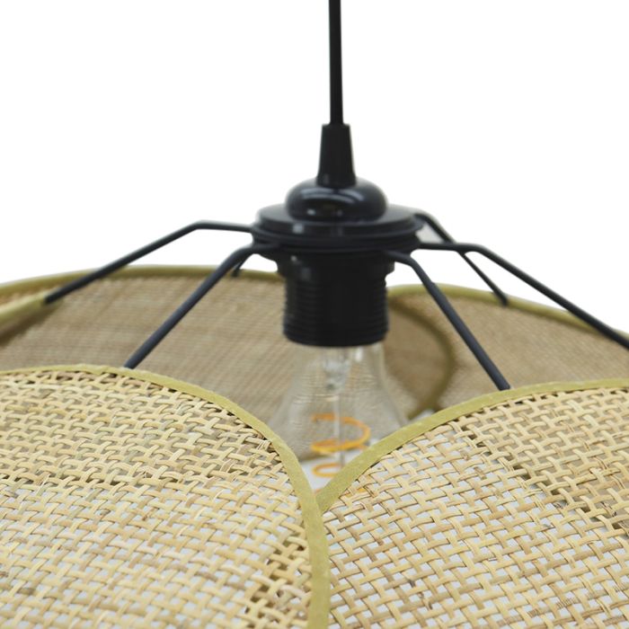 Rattan pendler lampe brun, Rowen