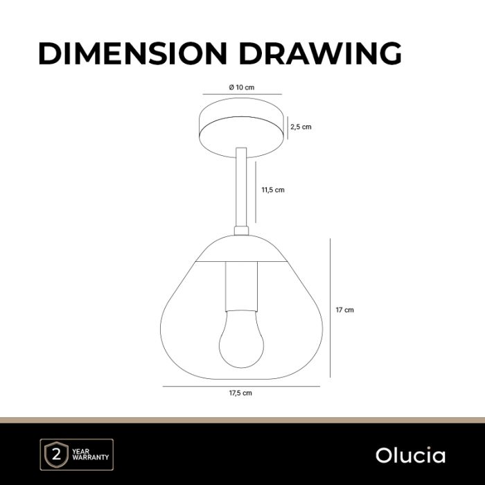 Design loftlampe rav, Sedef