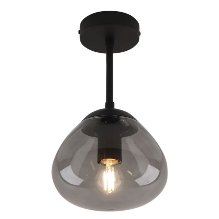 Design loftlampe grå, Sedef