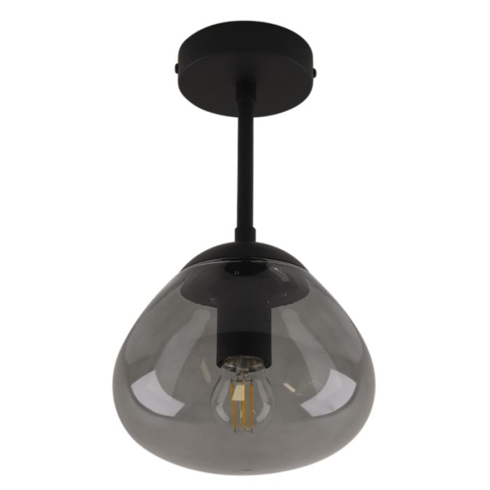 Design loftlampe grå, Sedef