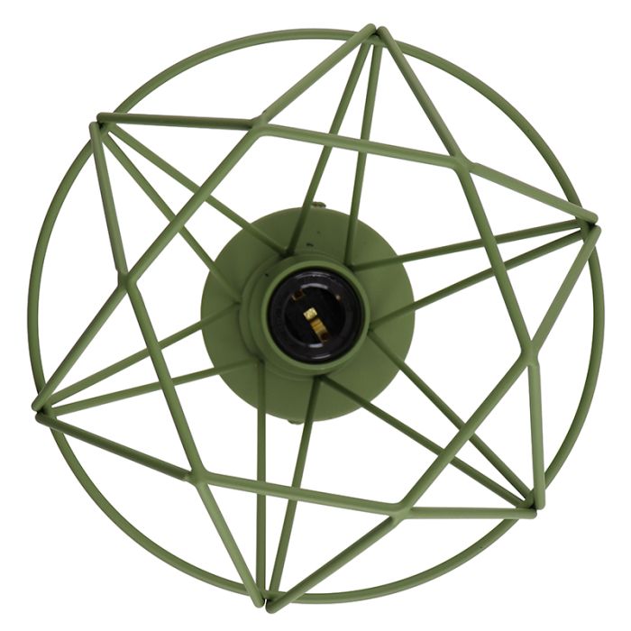 Industri loftlampe grøn, Jochem