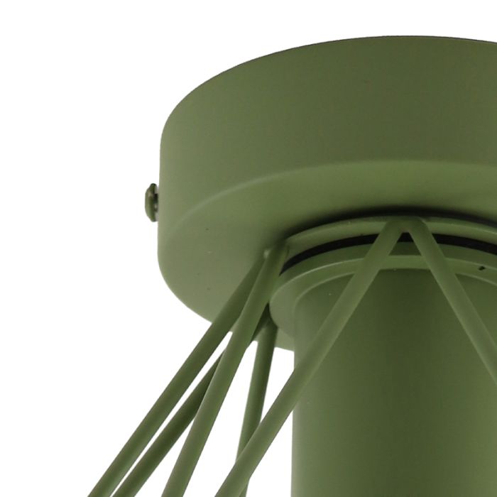 Industri loftlampe grøn, Jochem