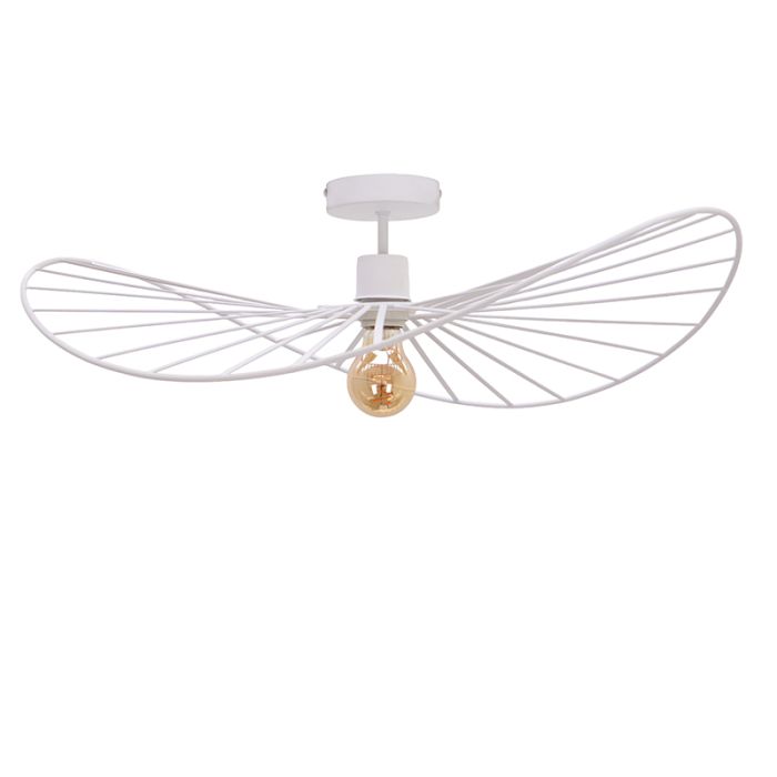 Modern loftlampe hvid, Jolinda