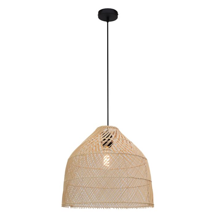 Rattan pendler lampe brun, Marcia