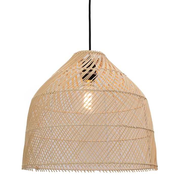 Rattan pendler lampe brun, Marcia
