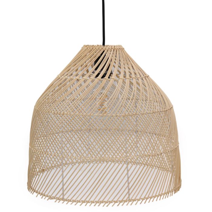 Rattan pendler lampe brun, Marcia