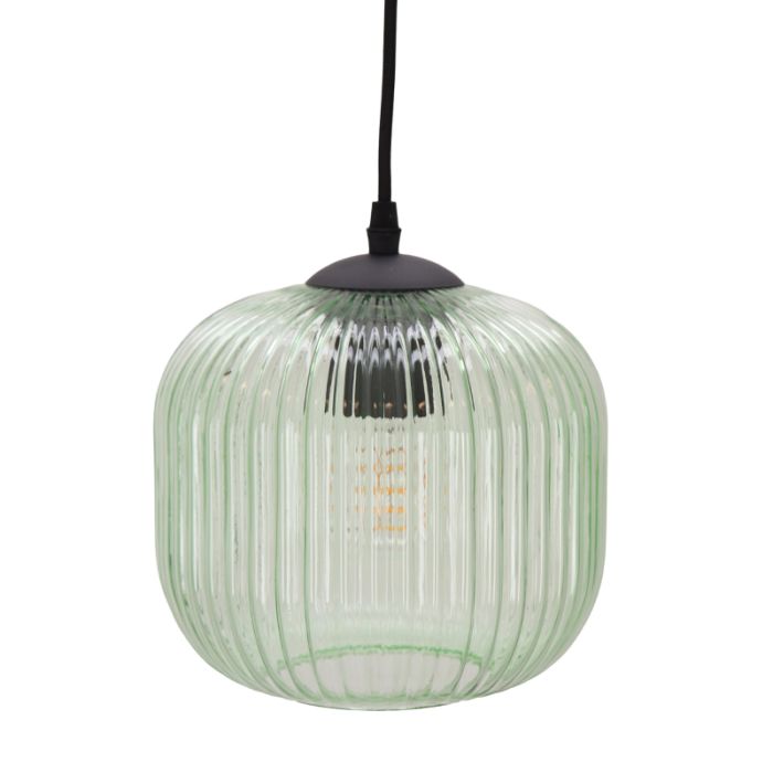 Design pendler lampe grøn, Charlois