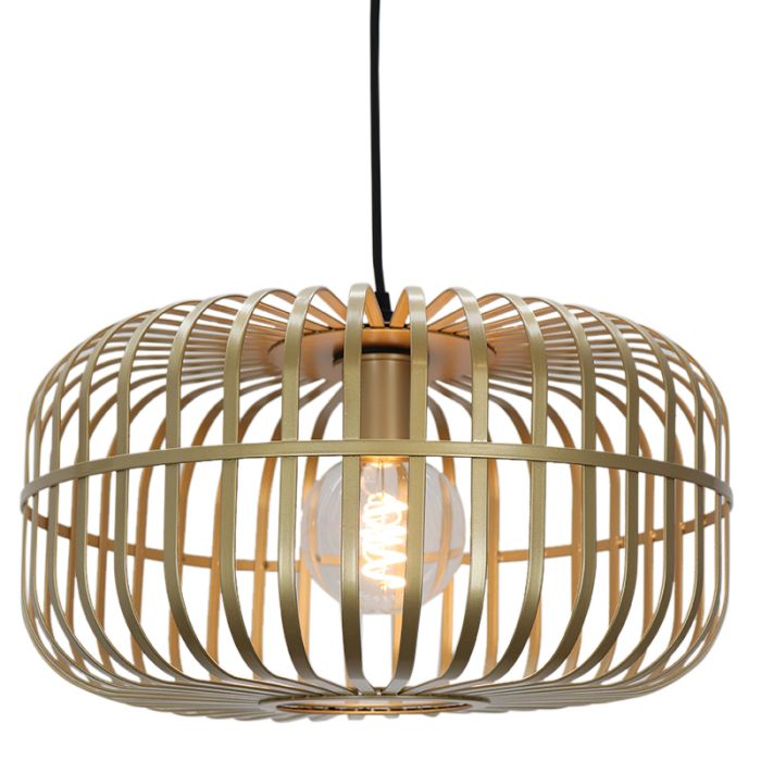 Industri pendler lampe guld, Tobi