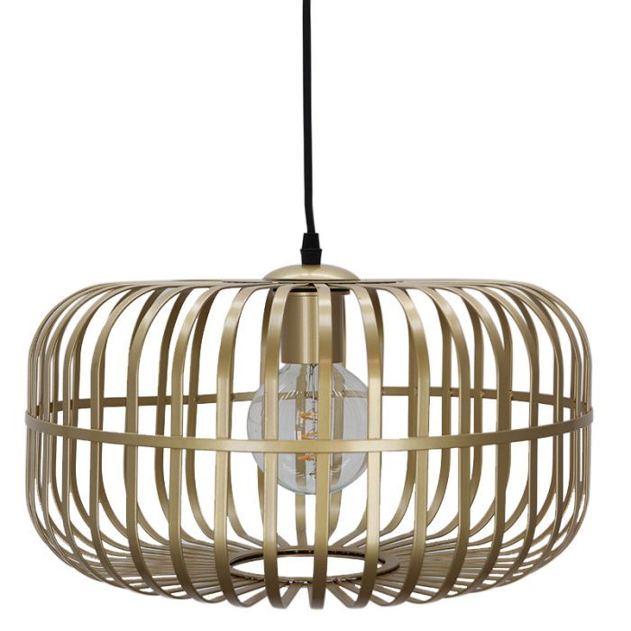 Industri pendler lampe guld, Tobi
