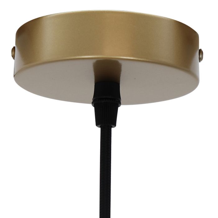 Industri pendler lampe guld, Tobi