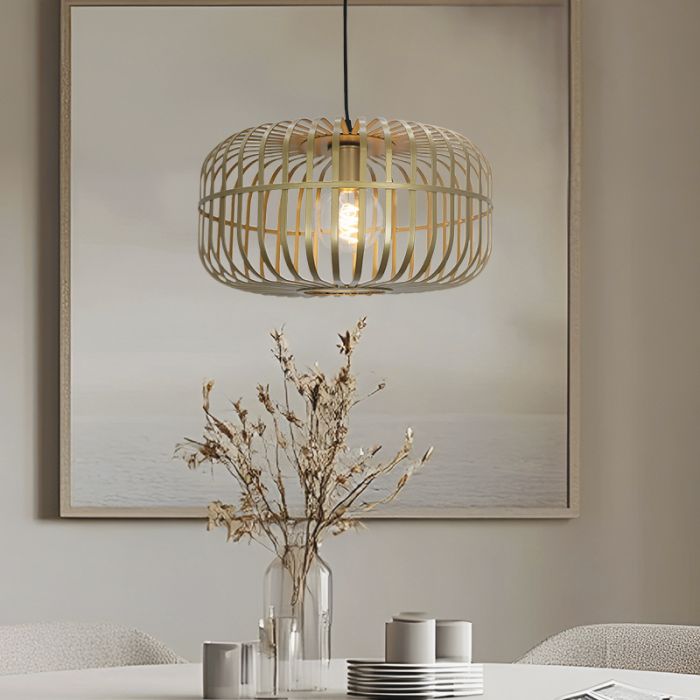 Industri pendler lampe guld, Tobi