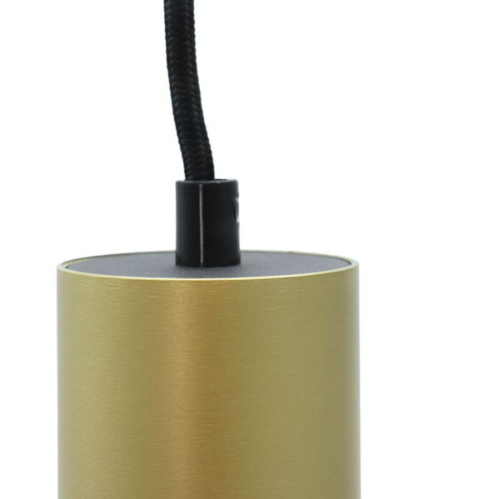 Modern pendler lampe messing, Nadi