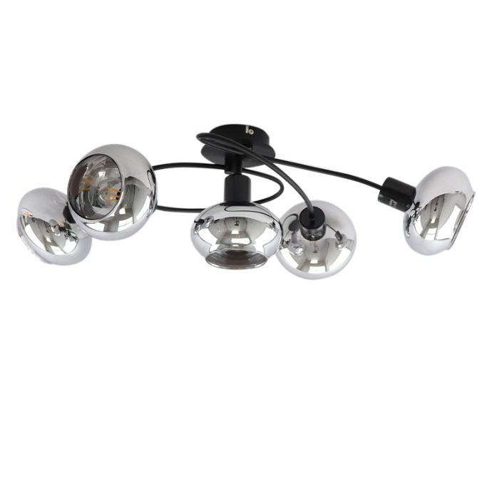 Design loftlampe sort, Skip