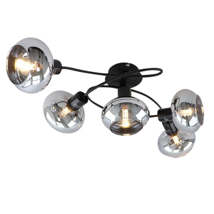 Design loftlampe sort, Skip