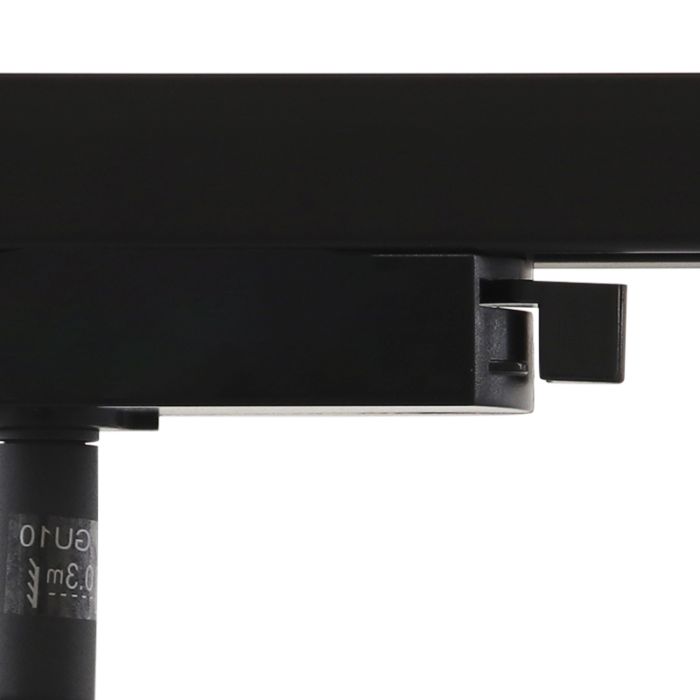 Modern 1-faset lampe på lyseskinne bronze, Elena