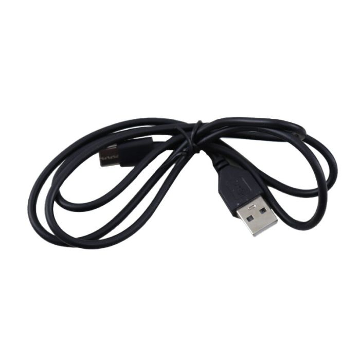 Genopladelig up down væglampe sort, Dion, 1W, 2700K LED, IP44, bevægelsessensor