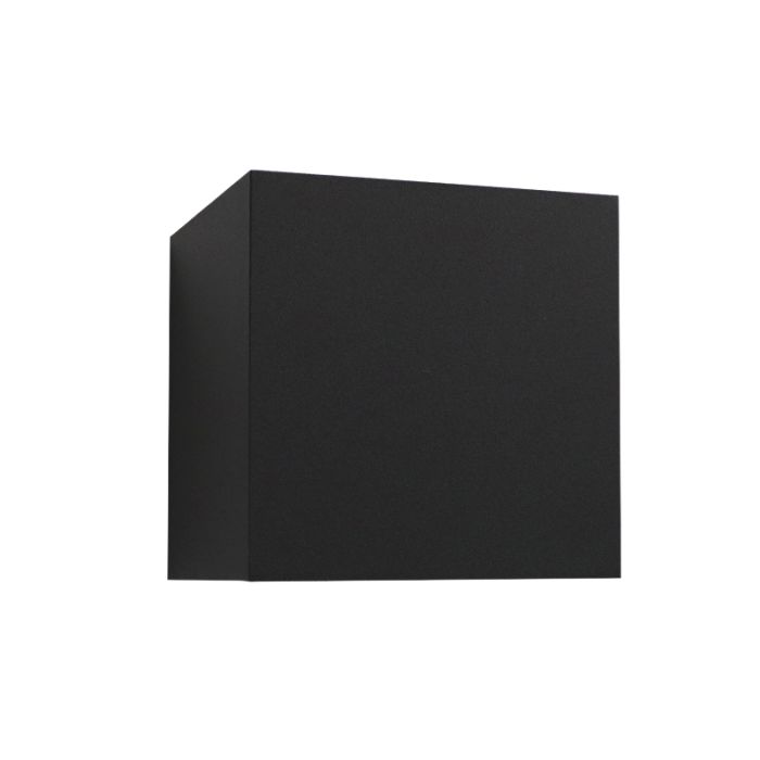 Modern smart væglampe sort, Dion, 6W, RGBW LED, IP65