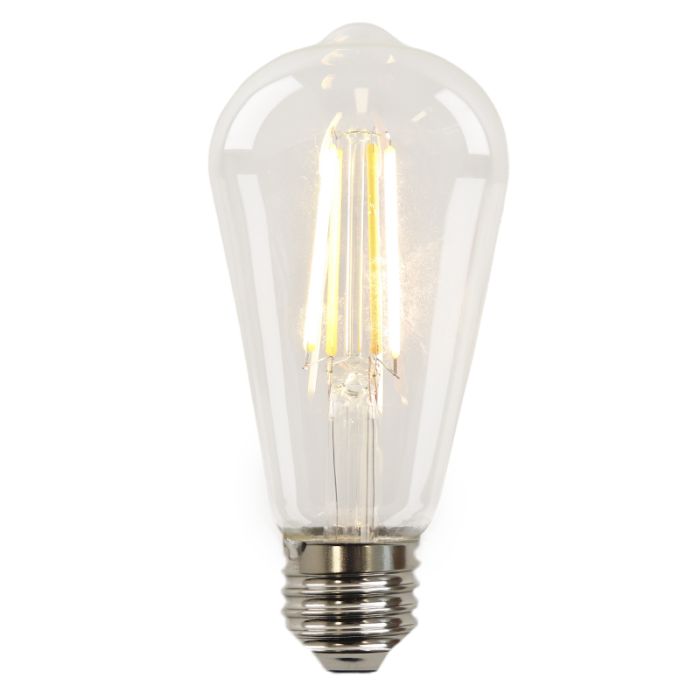 Olucia LED WiFi pære E27 Deco, 5W, dim to warm