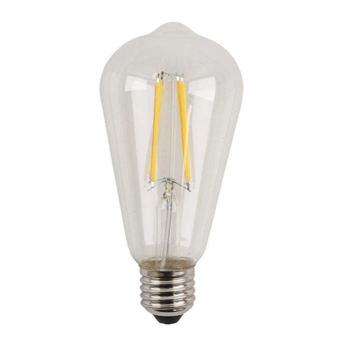 Olucia LED WiFi pære E27 Deco, 5W, dim to warm