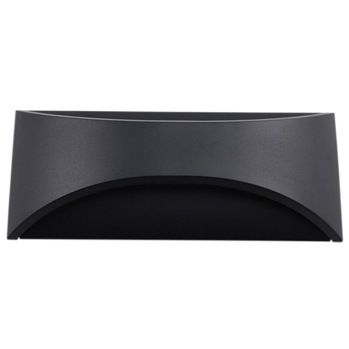 Modern udendørslampe sort, Thuy, 6W, 3000K LED, IP65
