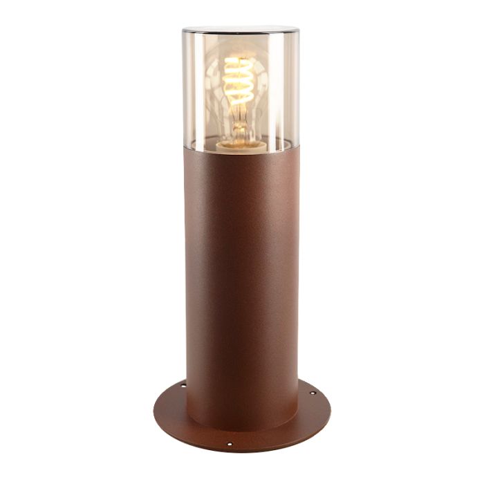 Modern udendørslampe rustfarvet, Sanel, IP44