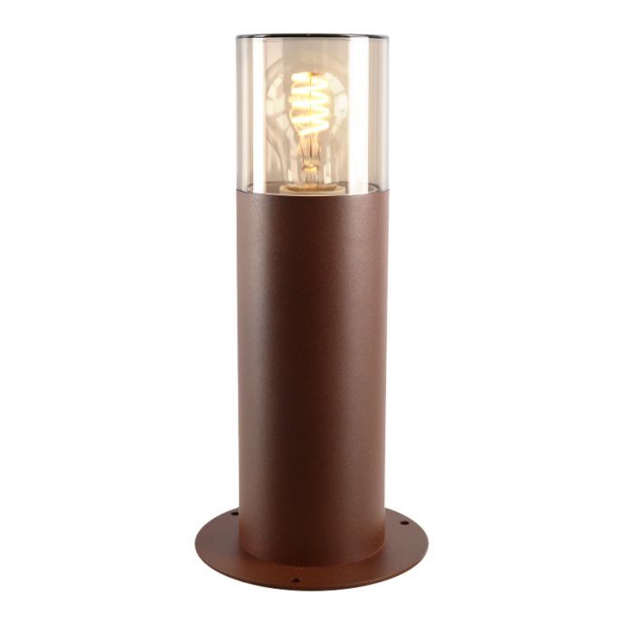 Modern udendørslampe rustfarvet, Sanel, IP44