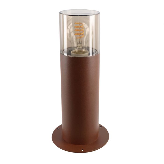 Modern udendørslampe rustfarvet, Sanel, IP44