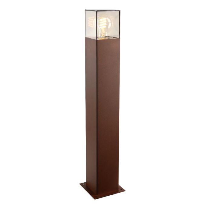 Modern udendørslampe rustfarvet, Sanel, IP44