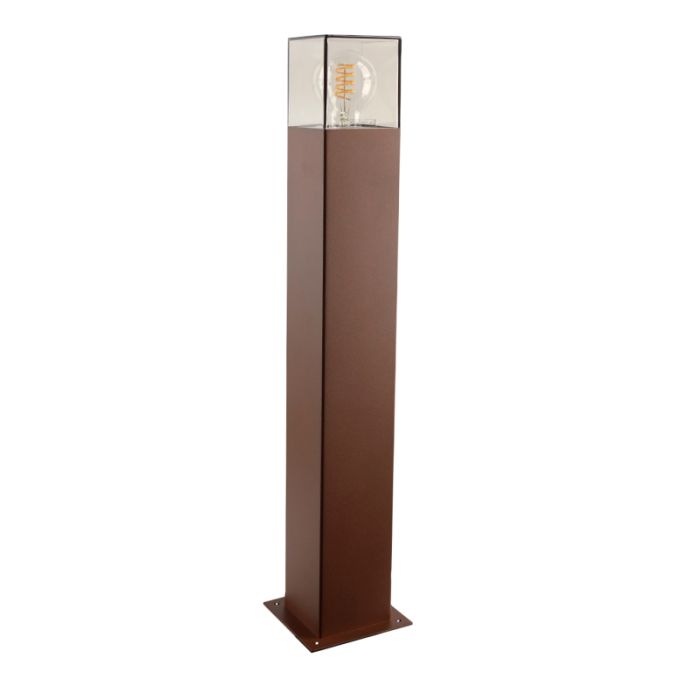 Modern udendørslampe rustfarvet, Sanel, IP44