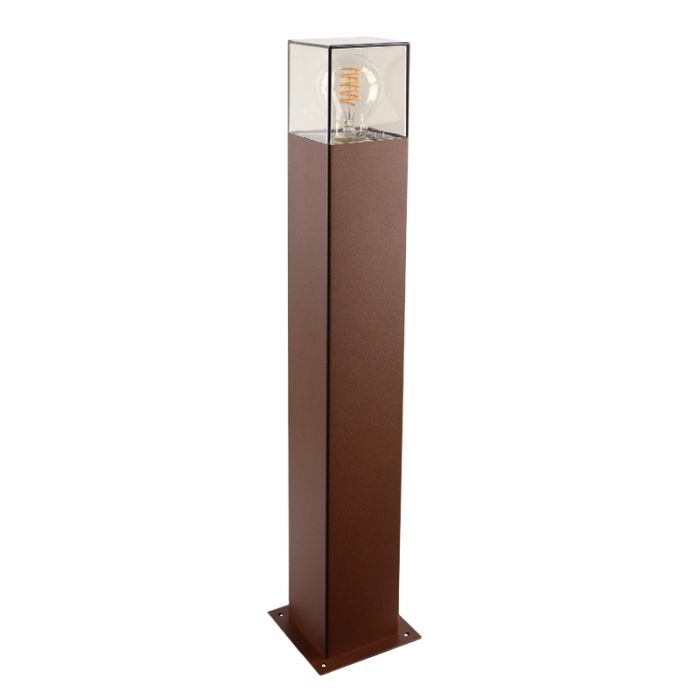 Modern udendørslampe rustfarvet, Sanel, IP44