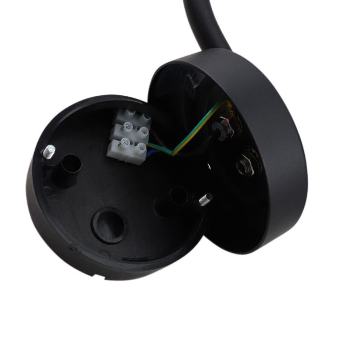 Klassisk udendørslampe sort, Havana, IP54