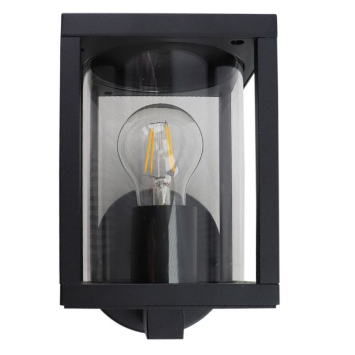 Modern udendørslampe sort, Amalie, IP54
